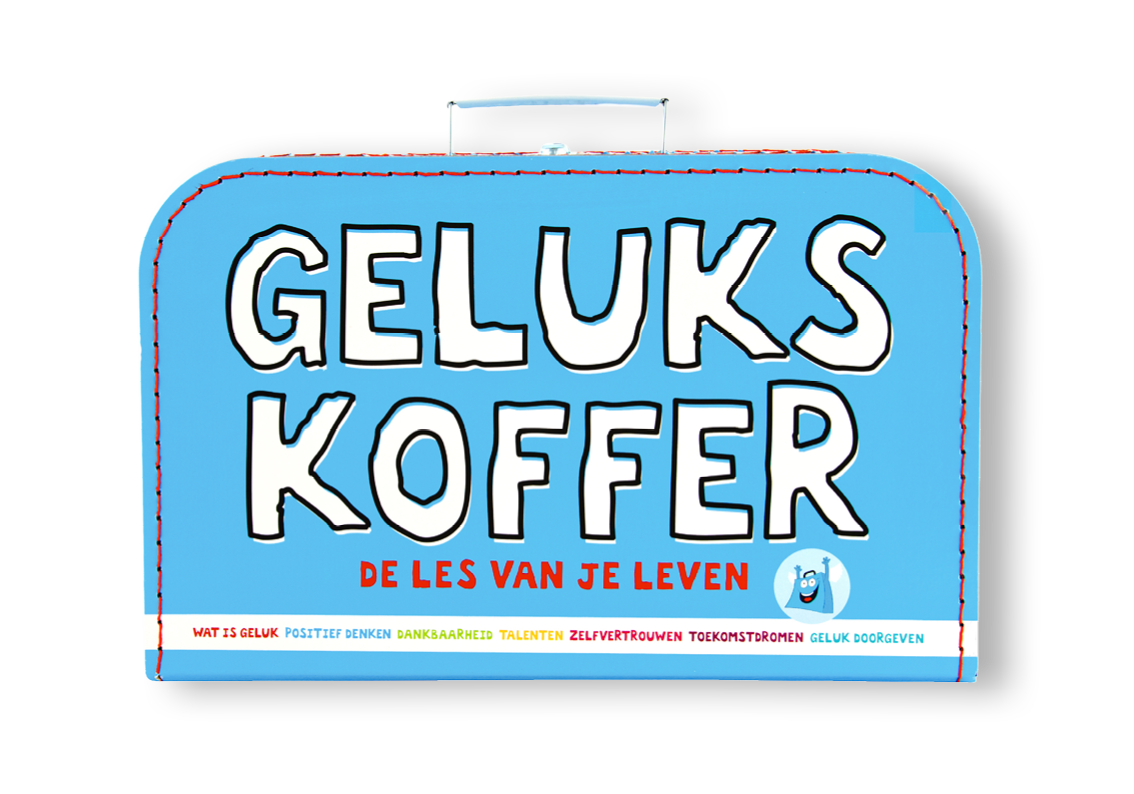 Koffer blauw