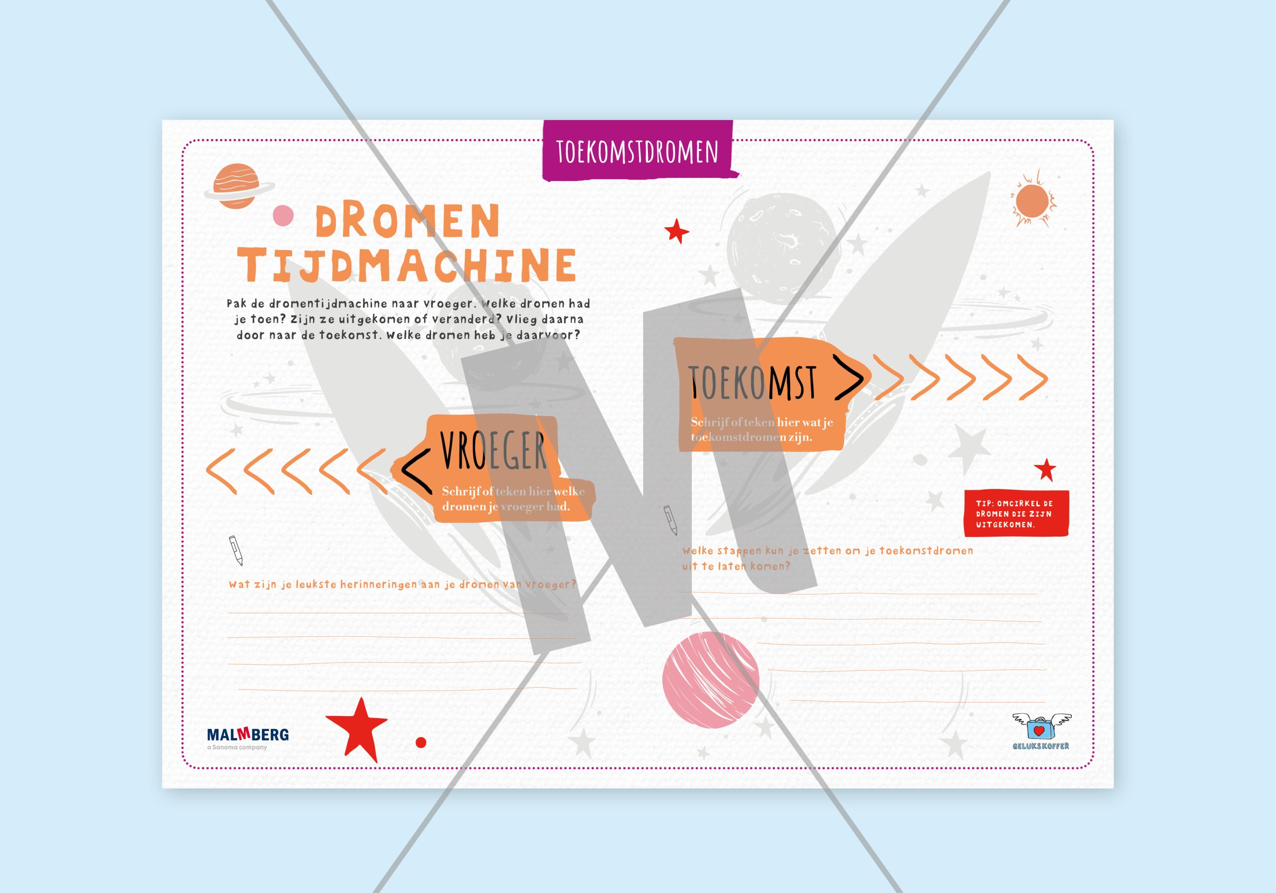 Scheurblok A4 thema Toekomstdromen - Afbeelding 2